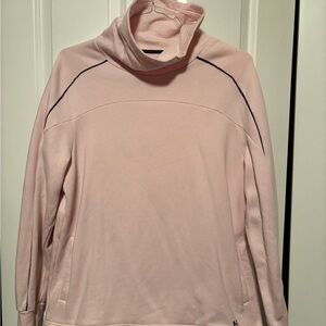 Under Armor Light Pink Cowl Neck Sweater